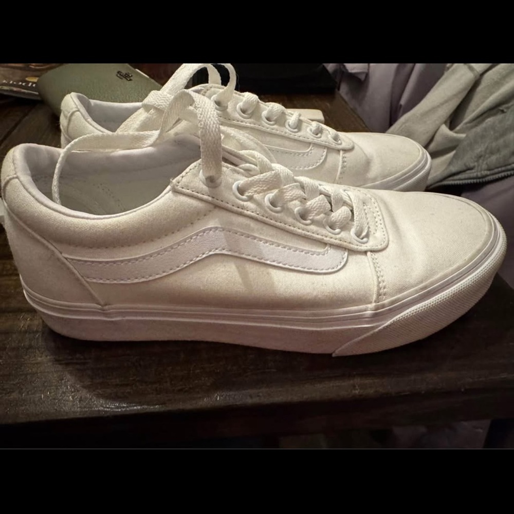 Vans Women's White Sneakers